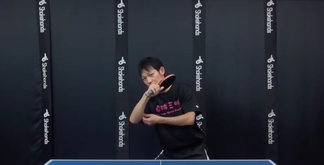 ドライブの回転量を上げる体の使い方２・卓球三昧 大村拓己コーチ