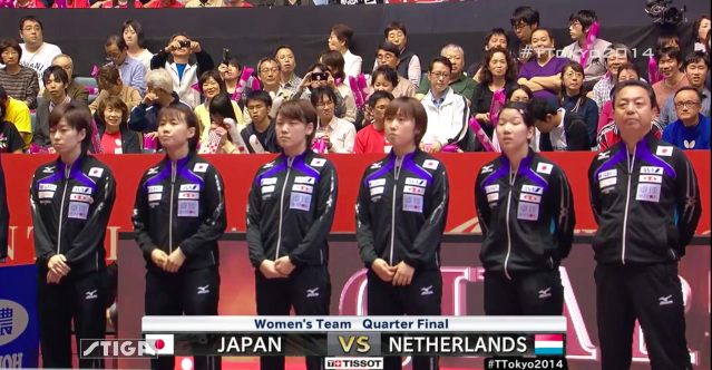 卓球世界選手権2014 東京大会を観戦して その1