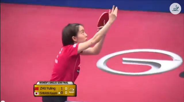 Kuwait Open 2014 Highlights: Zhu Yuling vs 石川佳純 (1/2 Final) 卓球動画