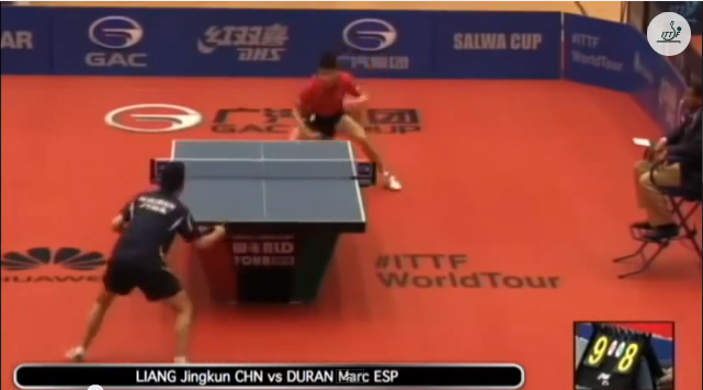 Kuwait Open 2014 Highlights: Liang Jingkun vs Marc Duran 卓球動画