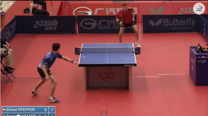 Spanish Open 2014 Highlights: Tamas Lakatos Vs Simon Pfeffer (U21 Round 1) 卓球動画