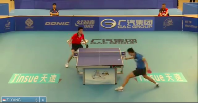 Philippine Open 2014 Highlights: Yang Zi Vs Ho Kwan Kit (1/2 Final) 卓球動画