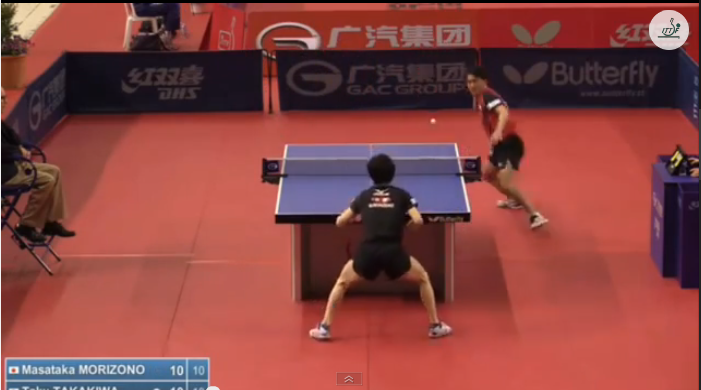 Spanish Open 2014 Highlights: 森園政崇 Vs 高木和卓 (Quarter Final) 卓球動画