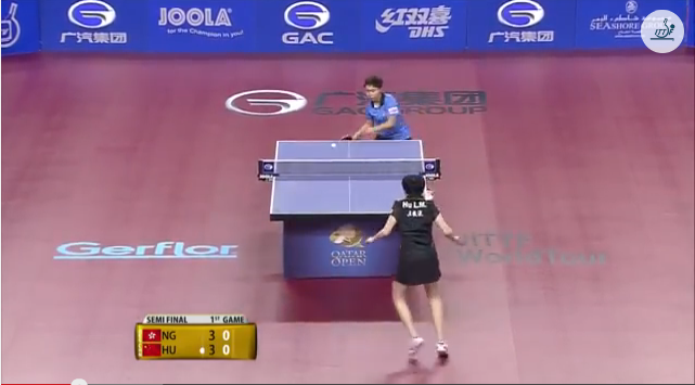 Qatar Open 2014 Highlights: Hu Limei vs NG Wing Nam (1/2 Final) 卓球動画