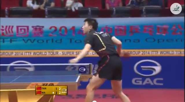 China Open 2014 Highlights: Fan Zhendong VS Ma Long (SEMI) 卓球動画