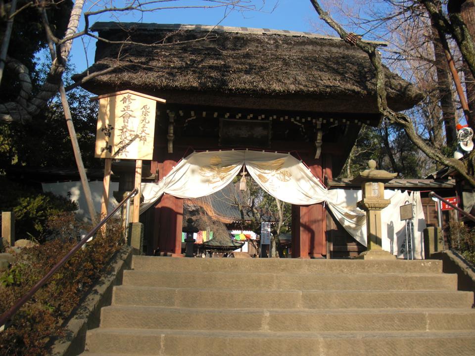 ジュニア教室のあと近所にある 【深大寺】に初詣