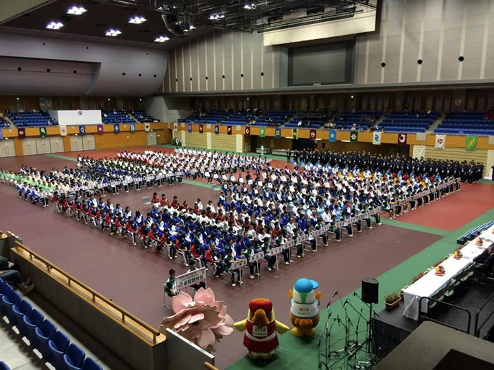 長崎国体卓球競技の開始式！