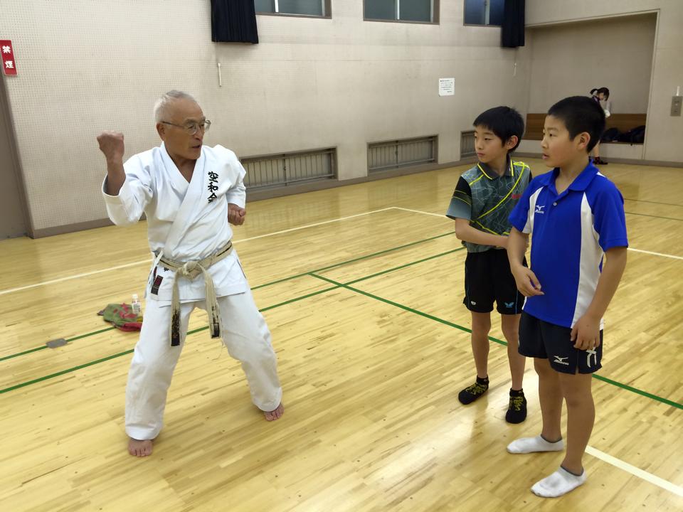 空手に学ぶ「パワーの動線」