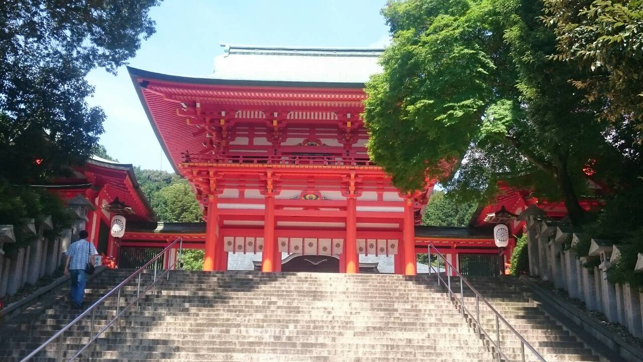 大津インターハイ③　露天風呂と「末吉」