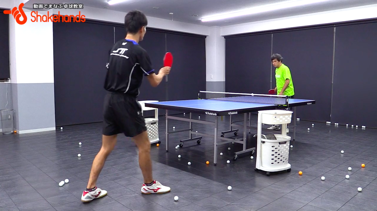カット打ちを自在に操る!!神ワザです!!