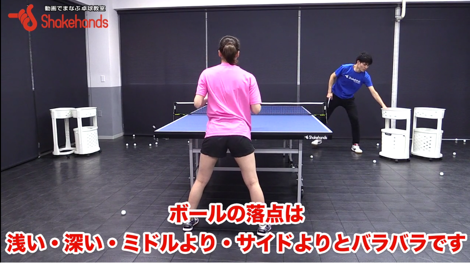 フリックレシーブをダブルスで。安定した返球を支えるのは足の位置! by山本怜