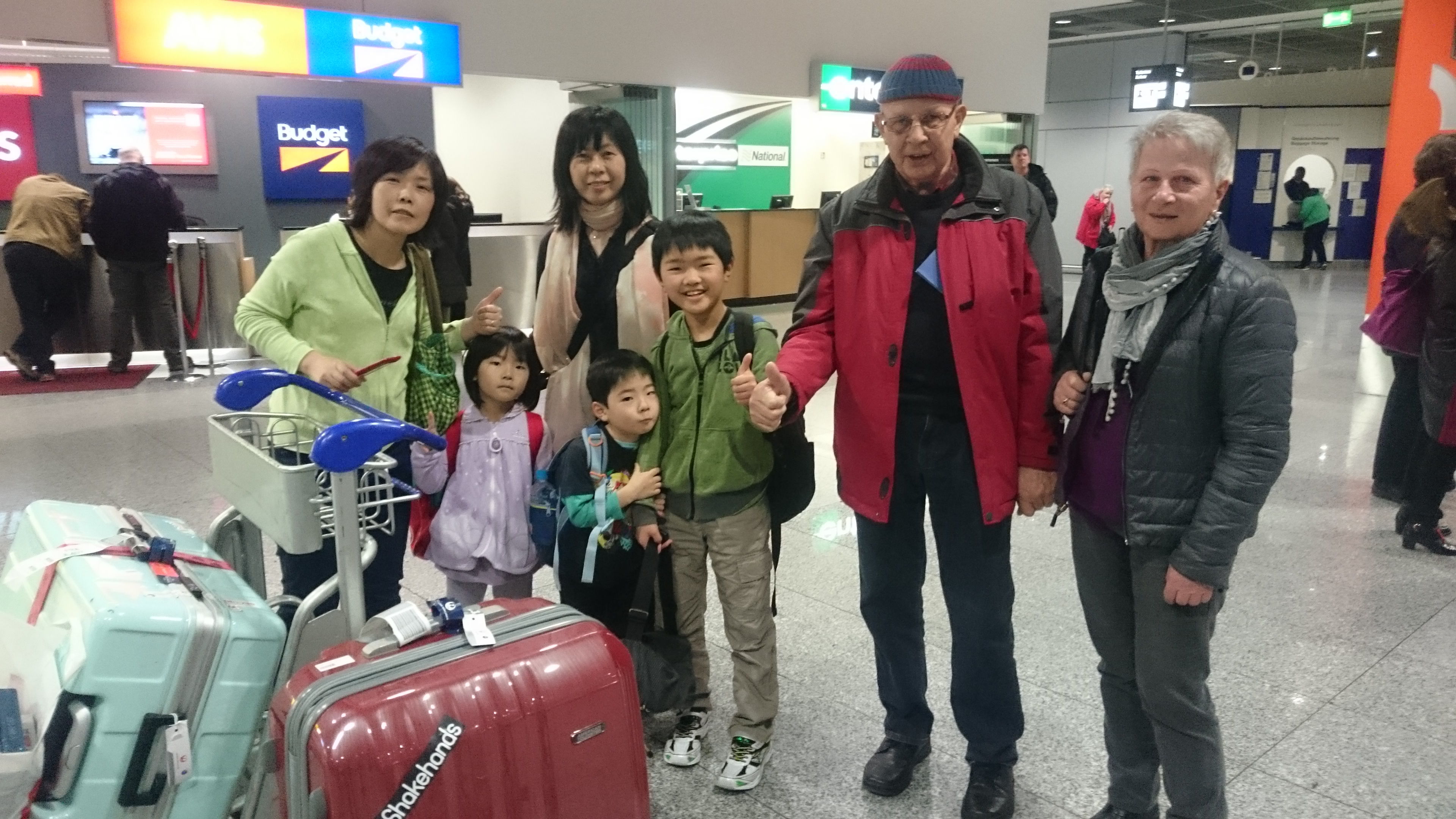 家族との再会(涙)
