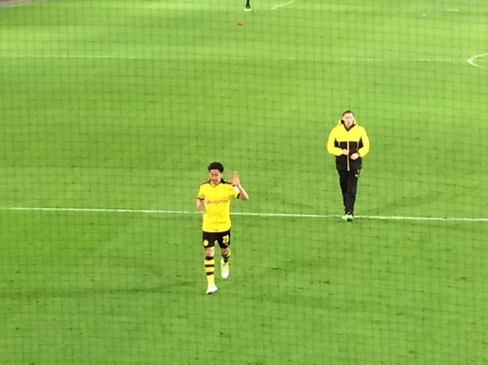香川真司をチェック!試合前から試合後まで