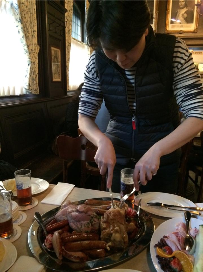 ドイツ出張、食事、クラブハウス編