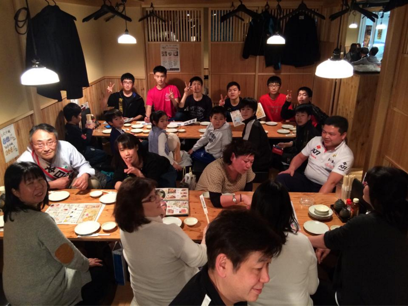 ジュニアクラブ卒業をお祝いする会の様子part2