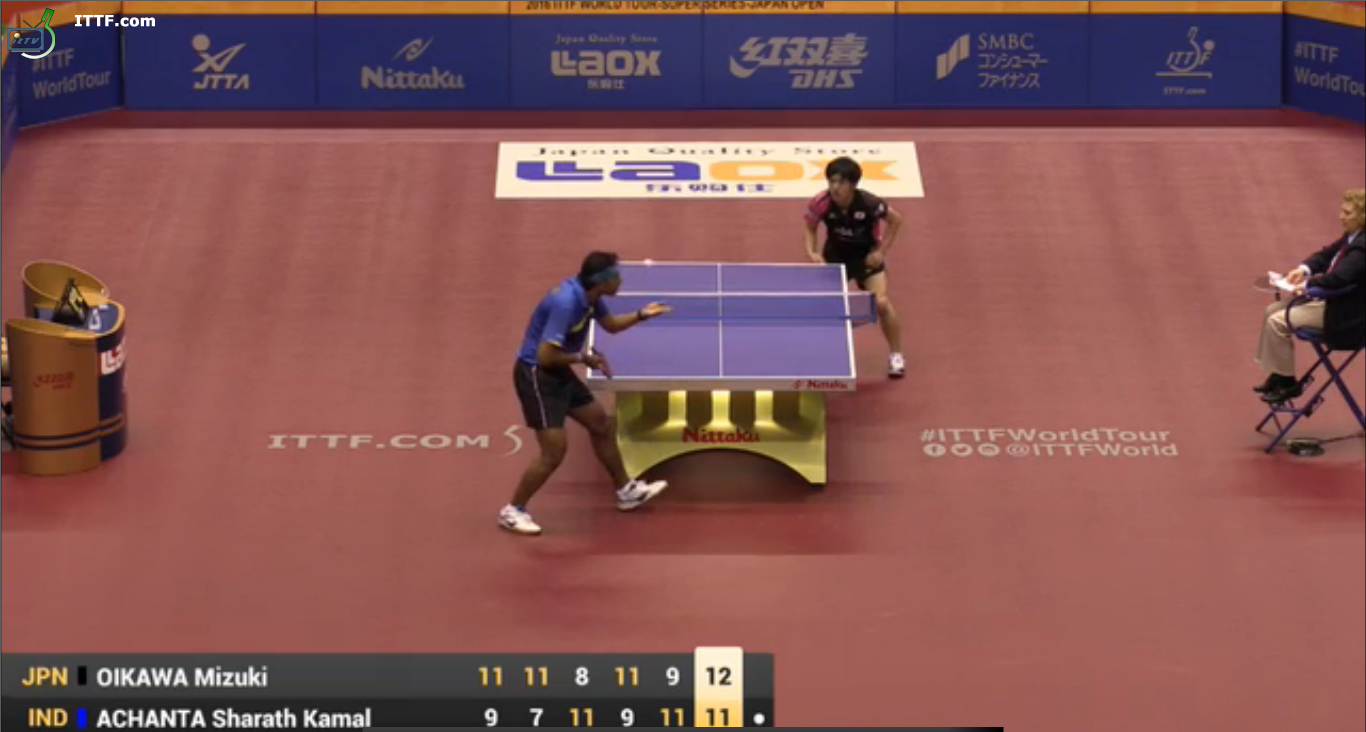 第１日目終了「勝ちきりたい！」　2016 ITTFワールドツアー・ジャパンオープン