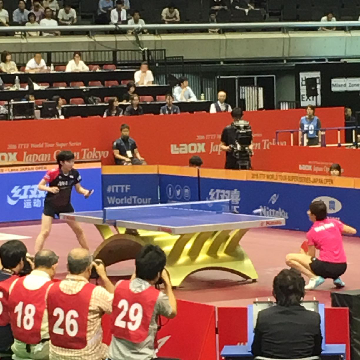 避けて通れない道　4日目終了　2016 ITTFワールドツアー・ジャパンオープン