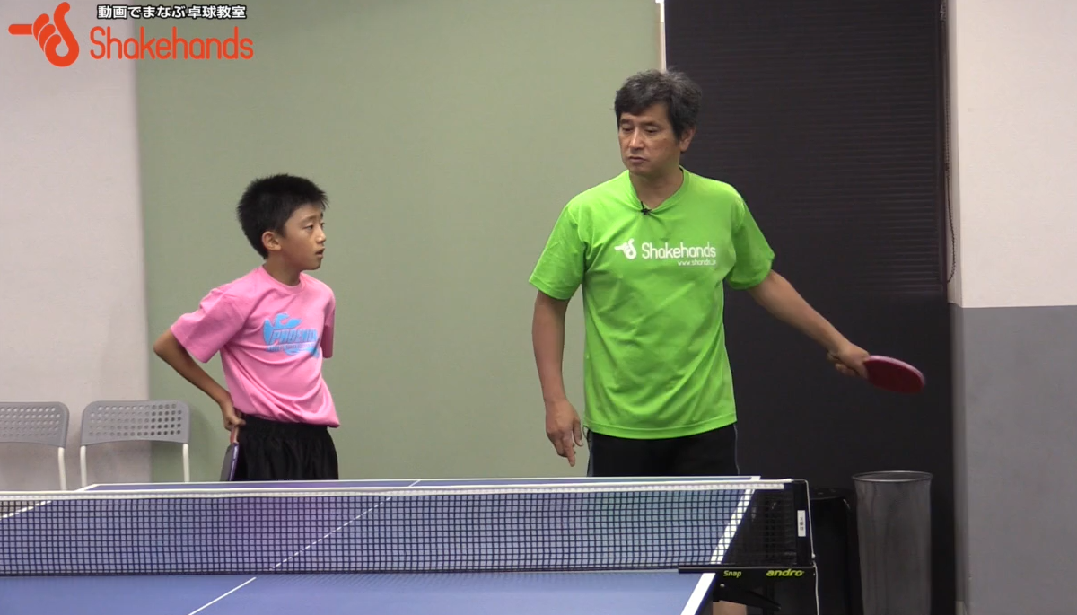 ジュニア編。威力あるフォアハンド。ポイントは股関節と肘。byフェニックス講習