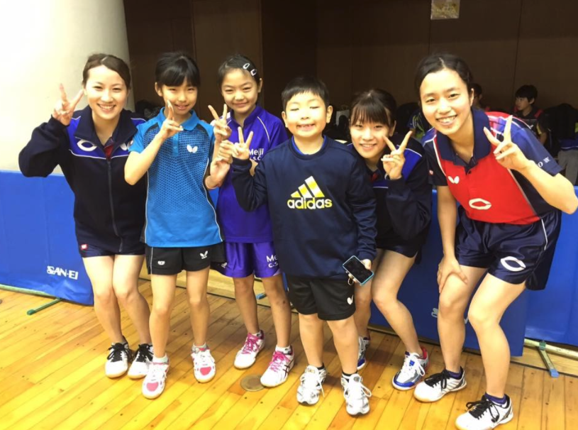 講習練習会のアシスタントの中央大学四年生3人、ありがとう！