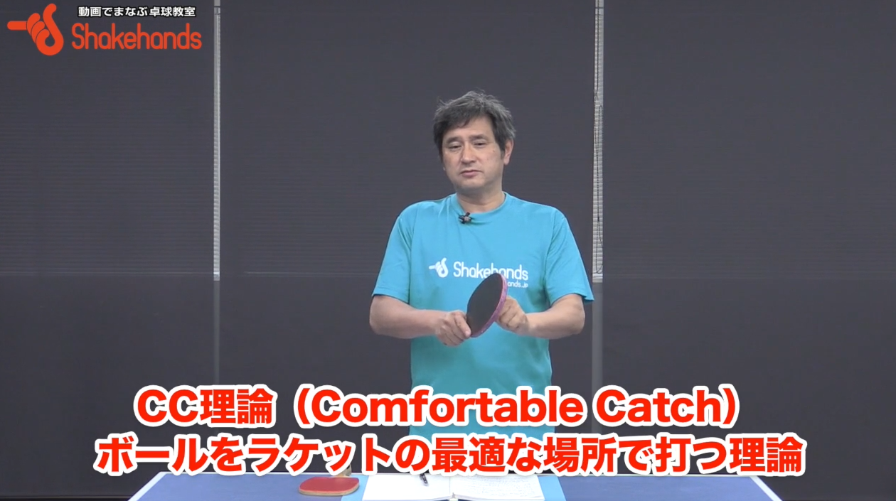 レベルUPする最適なラケットとボールの位置。平岡義博の新CC理論
