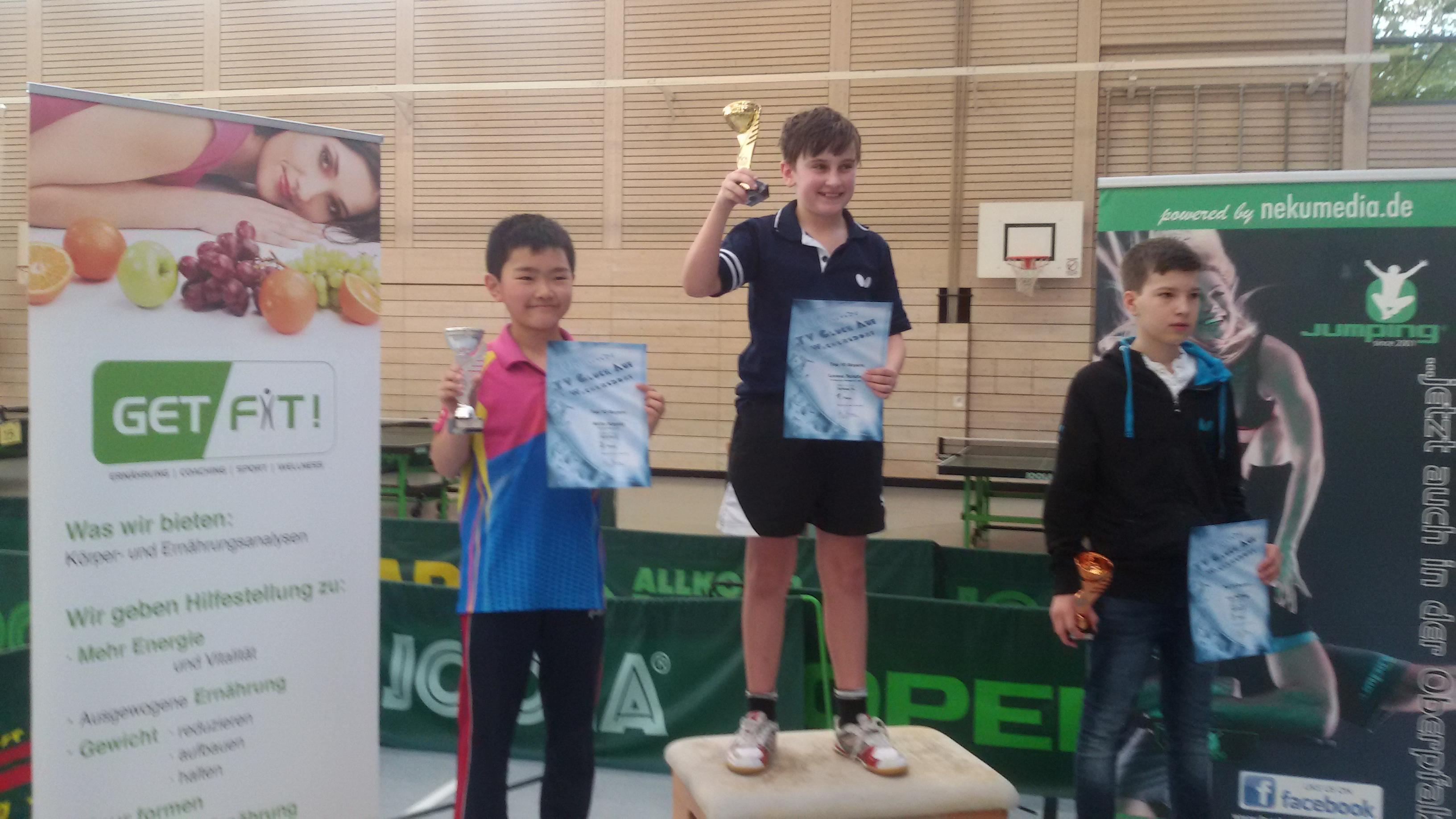 即効CC理論のお陰!バイエルン州 Top 10(12歳以下の部)準優勝