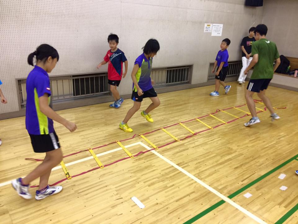 ラダー(ladder)トレーニングでラダー(rudder)がダウン