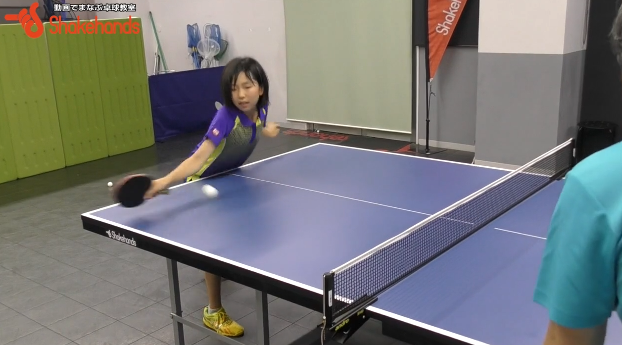 平岡義博のジュニア向け多球練習。打つスピードUP！