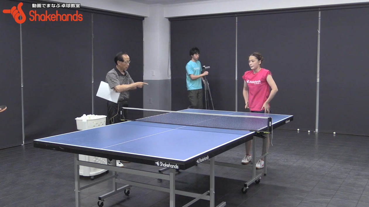 【全日本出場】山本怜の試合勝つ。台から出たボール見逃さないby近藤欽司