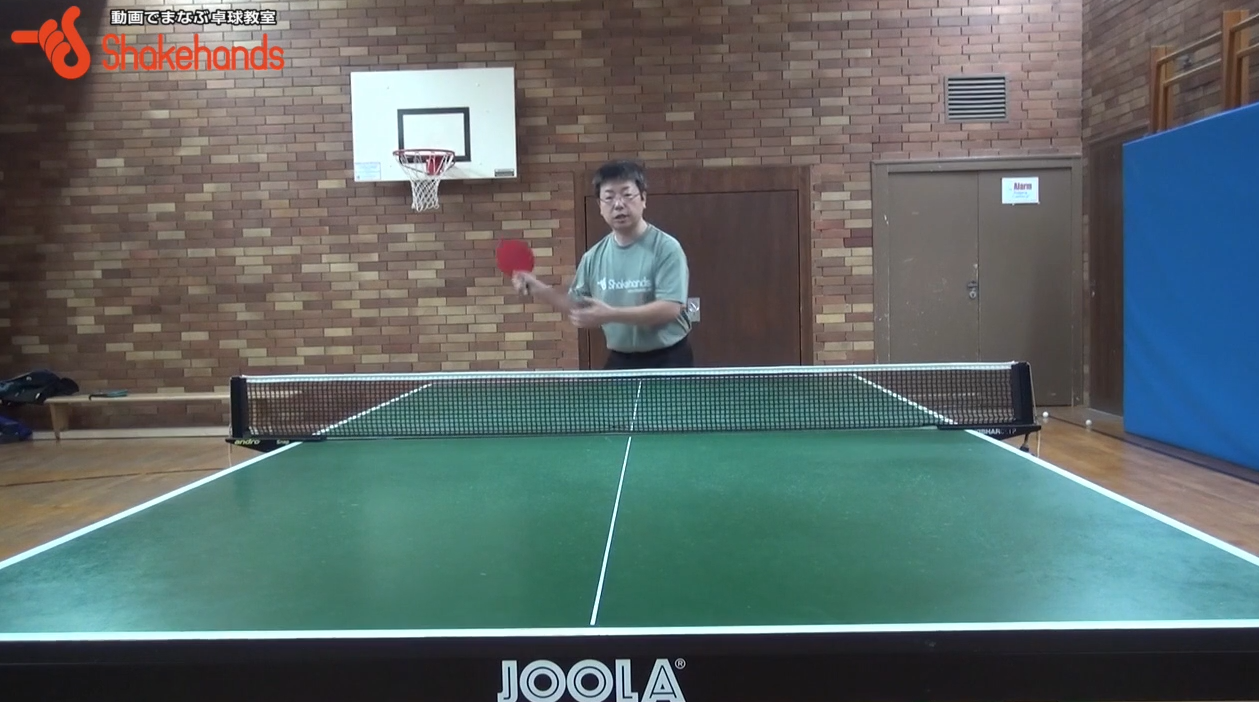 板垣孝司のジュニアへのダブルス指導。試合で使う動き方の練習