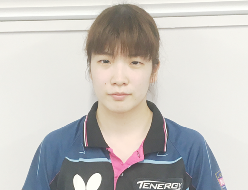 鈴木李茄が登場！学生トップのフォア・バック・サーブは必見