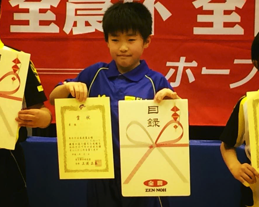 カブ男子で【松本來斗】が準優勝で神戸の本大会出場!!