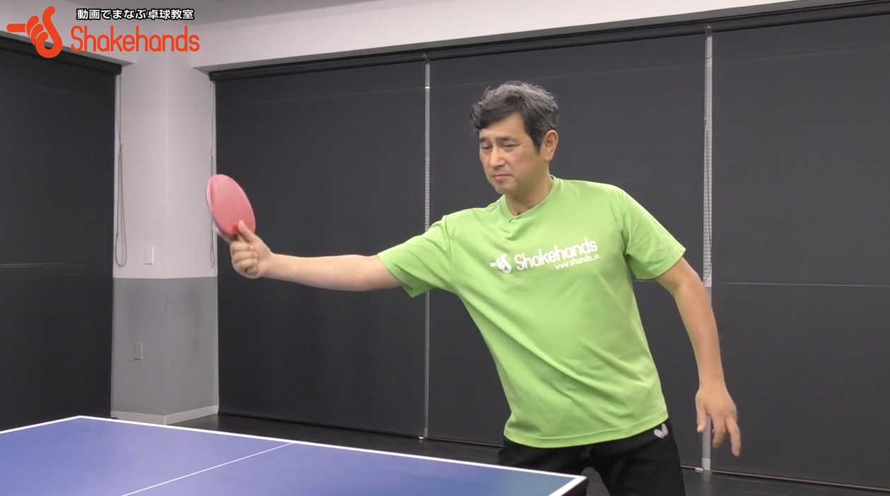 トップ選手のバック。どこに来ても広角に返球！ by 平岡義博