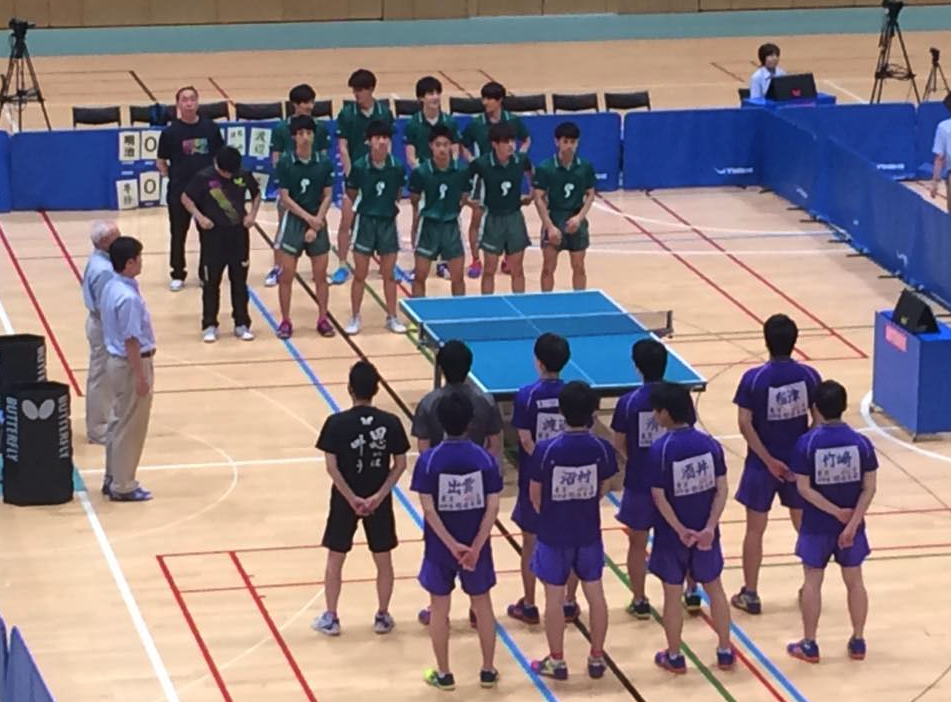 卓球インカレ決勝