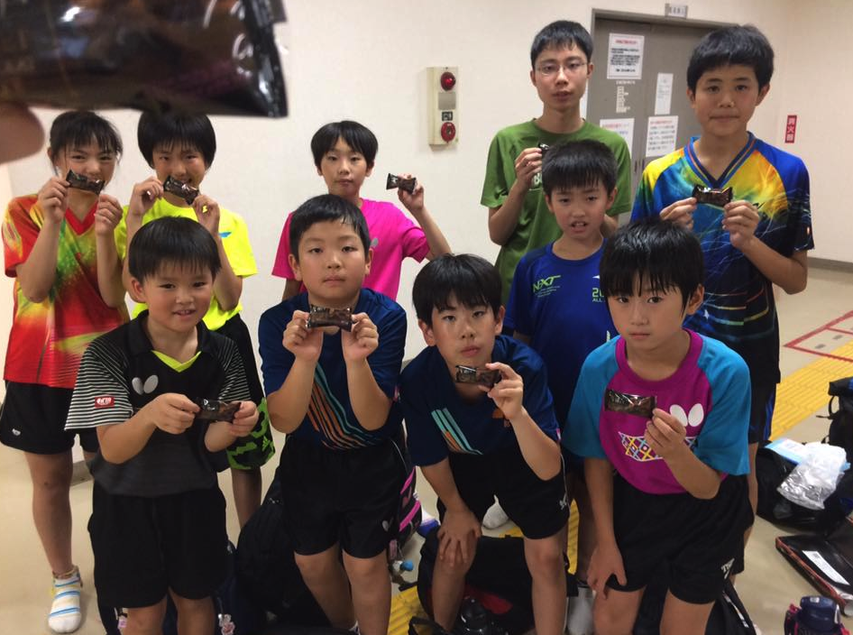 卓球練習お休み、夏休みの宿題をしっかりやる期間