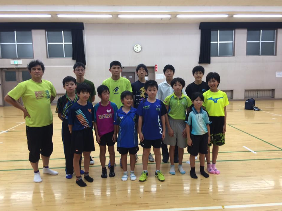 さすが高校生、卓球の打球のパワーは格段にUP!