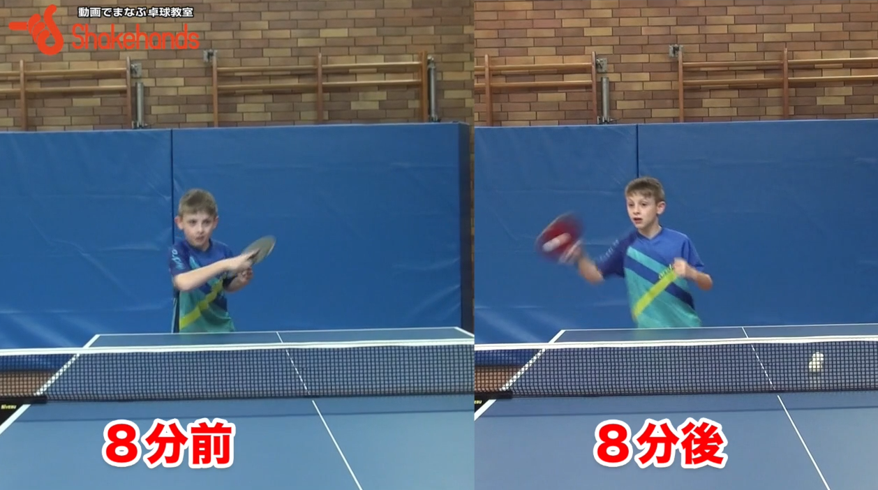 板垣孝司のジュニア指導。8分で劇的に上達！