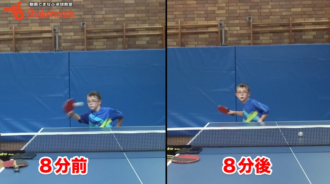 8分で身につくフォア。ラリーもつづく! by板垣孝司