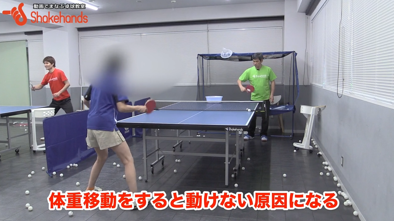 平岡義博のフォアハンド。体重移動やめてスムーズに動ける!