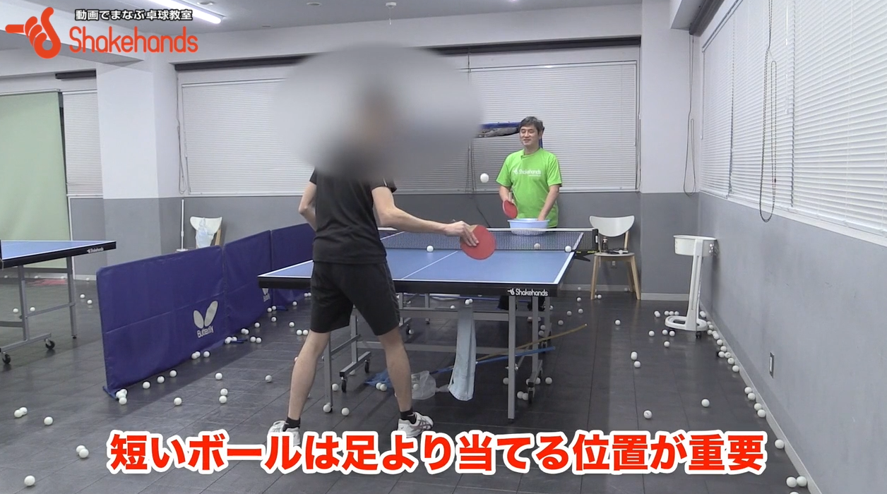 【平岡義博】フォアスマッシュ。どんなボールも簡単に打てる