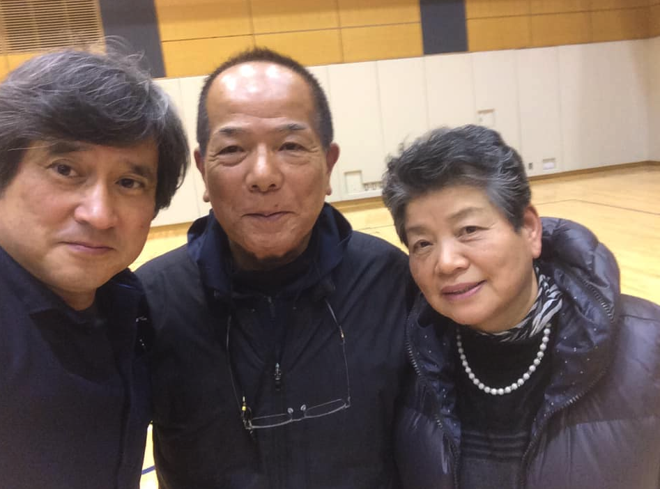 雑誌の写真でしか見たことのなかった卓球トップ選手黒子テル子さん