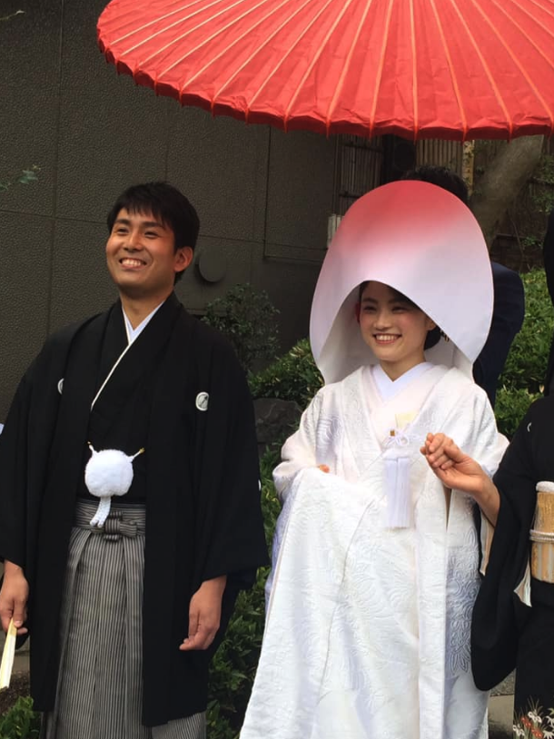 武蔵野中・高校の卓球部顧問平屋徹先生の結婚披露宴