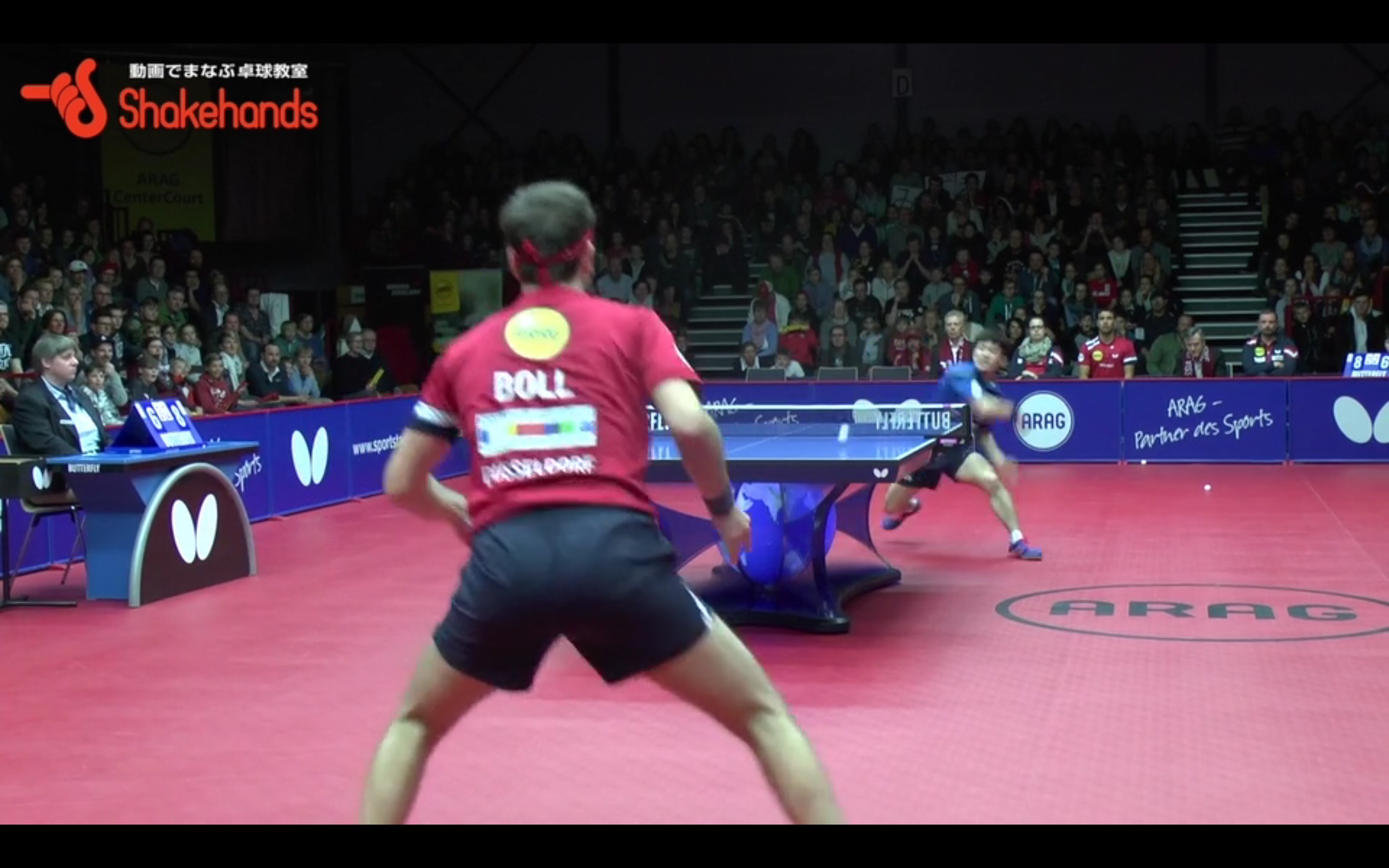 【ブンデスリーグ最終節（前編）】及川選手が皇帝ティモ・ボル選手に勝利！（ vs デュッセルドルフ）