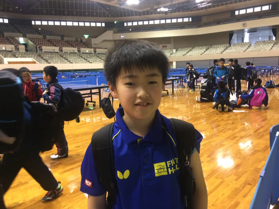 身体の大きい格上の6年生に卓球で競り勝ったのは嬉しい