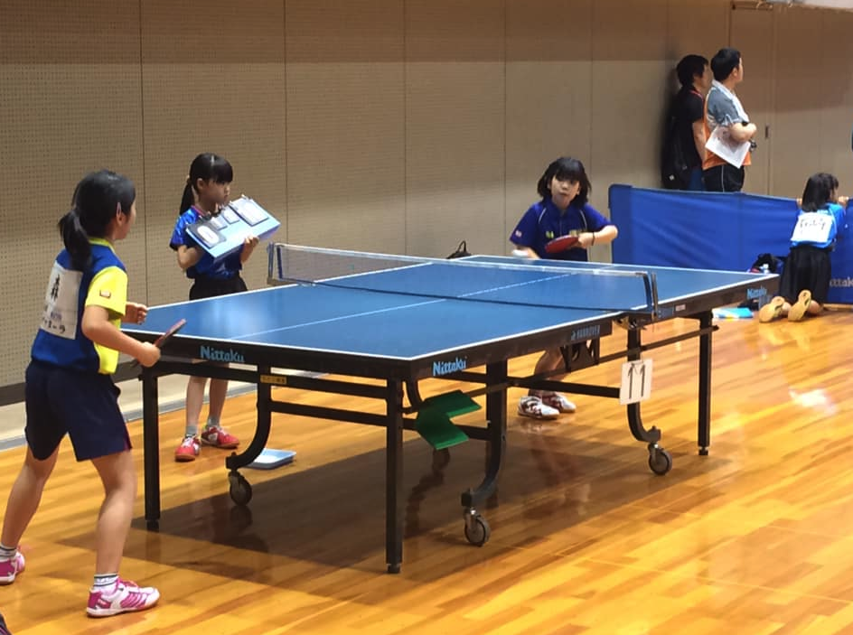 世界選手権横浜大会記念卓球大会に出場