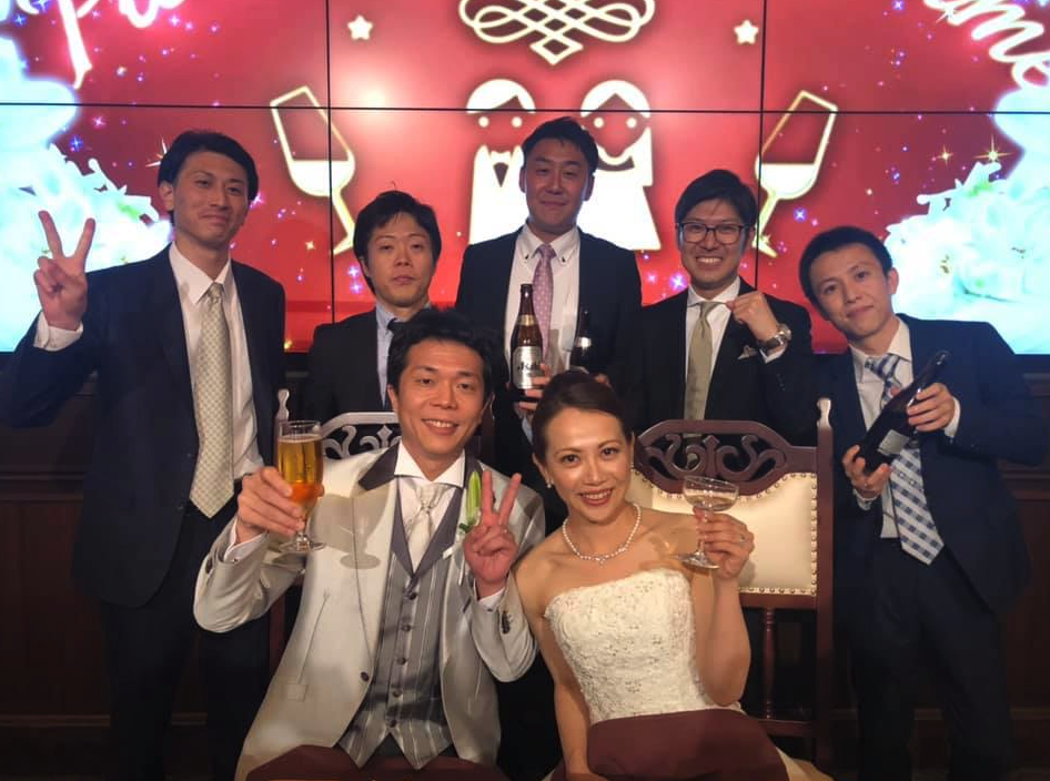 大学監督時代の学生だった山本裕介君が結婚