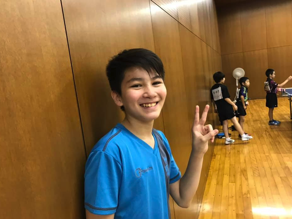 ハンガリーのブダペストからコンドウ セイヤ君13歳が練習