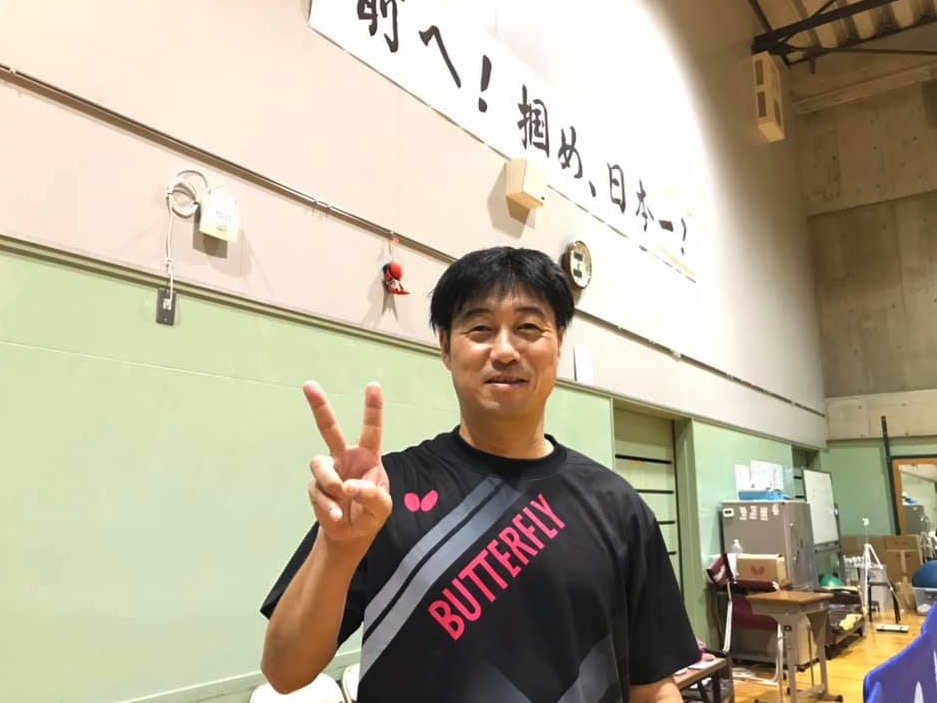男女の卓球インカレ優勝監督になったのは彼しかいません