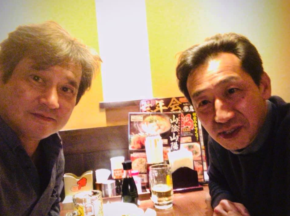当時の卓球バタフライの先輩方