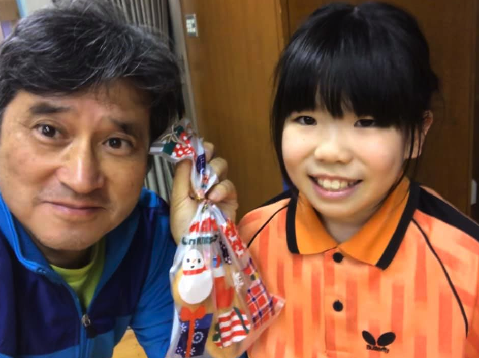 クリスマスイブだろうが正月だろうが卓球練習は全くいつも通り