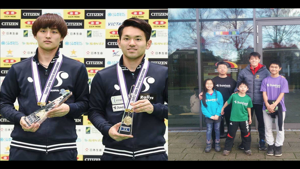 ダン選手の撮影でデュッセルドルフに走る！そして全日本男子ダブルス優勝！